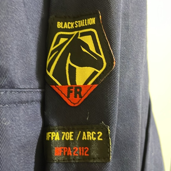 Men’s Black Stallion FR Coveralls - Picture 3 of 4